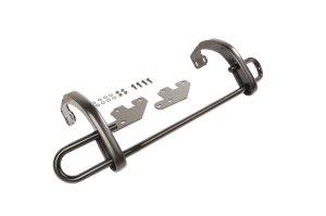 Jeep Wrangler JK Bumper Guard - Rear - Rugged Ridge - Double Tube - Black - 2018